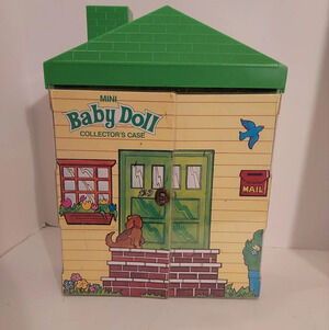 Vintage 1984 Tara Toys Corp Cabbage Patch Kids & Mini Babydoll Collector's Case